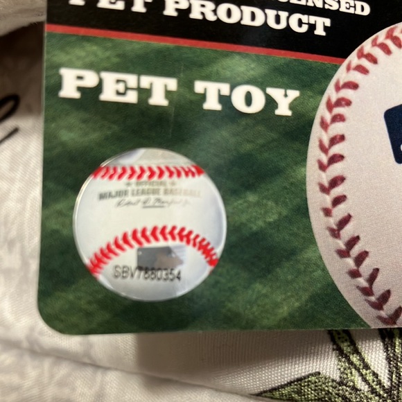 Seattle Mariners MLB Peanut Bag Dog Pet Toy by Pets First - Picture 10 of 12